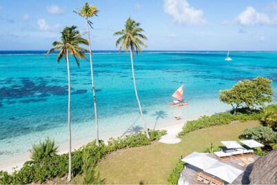 Private island All-Inclusive of 3 Villas near Raiatea: MOTU NAO NAO