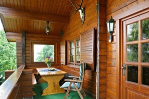 Outdoor dining - Holiday home Anja in Motten (Motten)