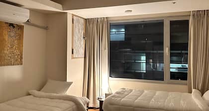 It takes 3 to 4 minutes to walk from Gangnam Station