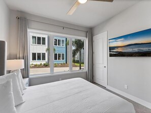 4 bedrooms, in-room safe, iron/ironing board, travel crib