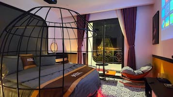 Chambre Double Design | Bureau, Wi-Fi gratuit