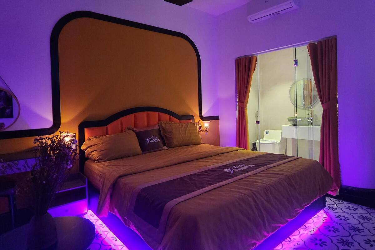 Superior tweepersoonskamer, 1 kingsize bed | Een bureau, gratis wifi