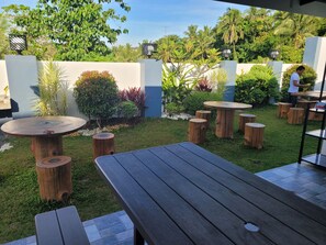 Restauration en plein air