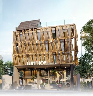 Fachada del alojamiento