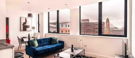 Televisie en een kantoor