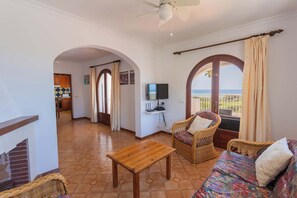 電視、壁爐、DVD 播放機