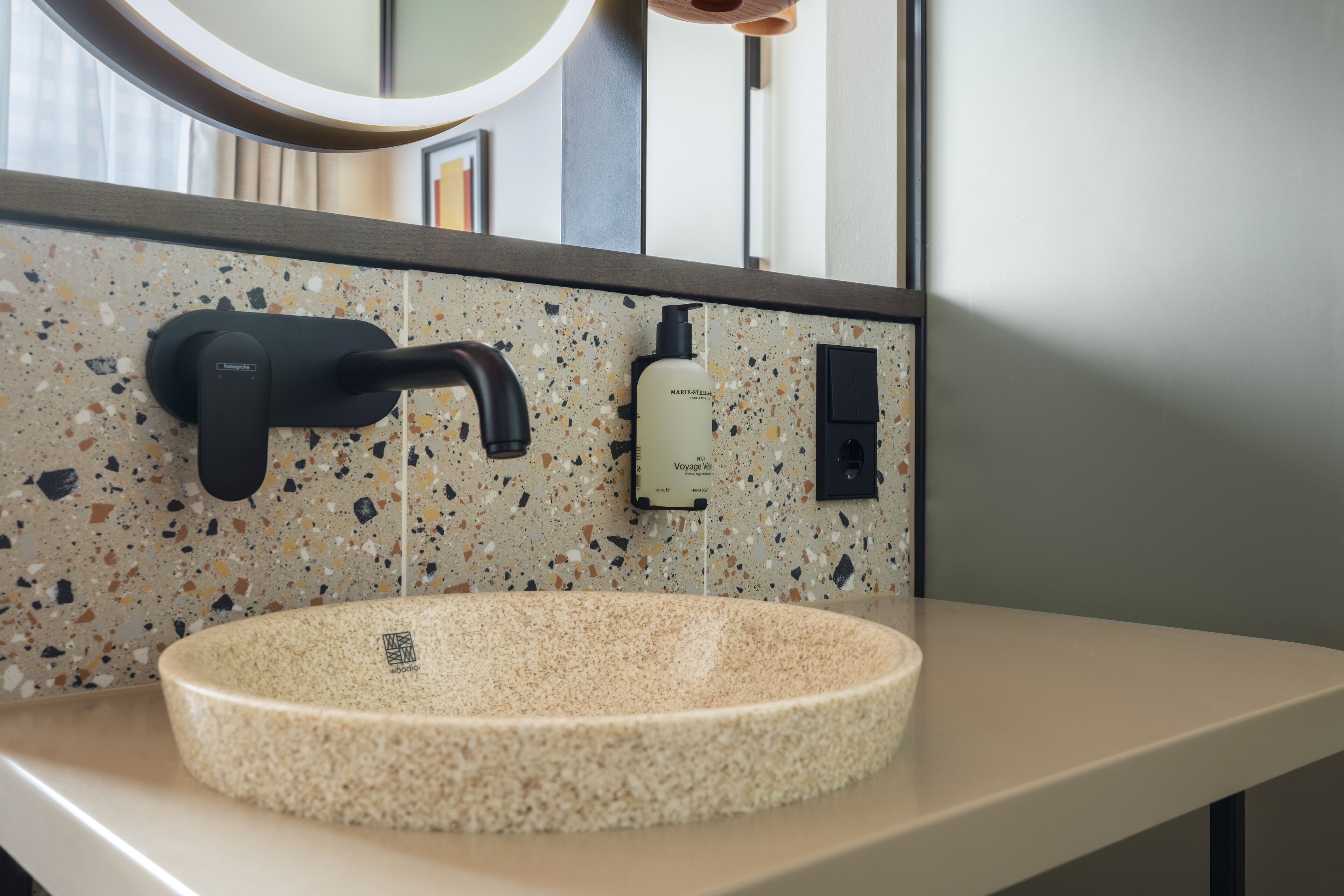 Lavabo en el baño