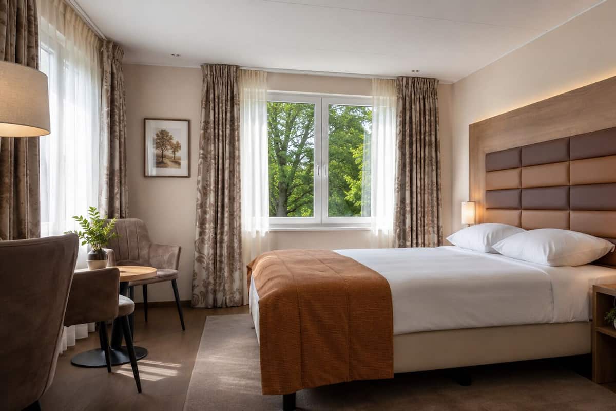 Standard Room | Premium bedding, desk, cots/infant beds, free WiFi