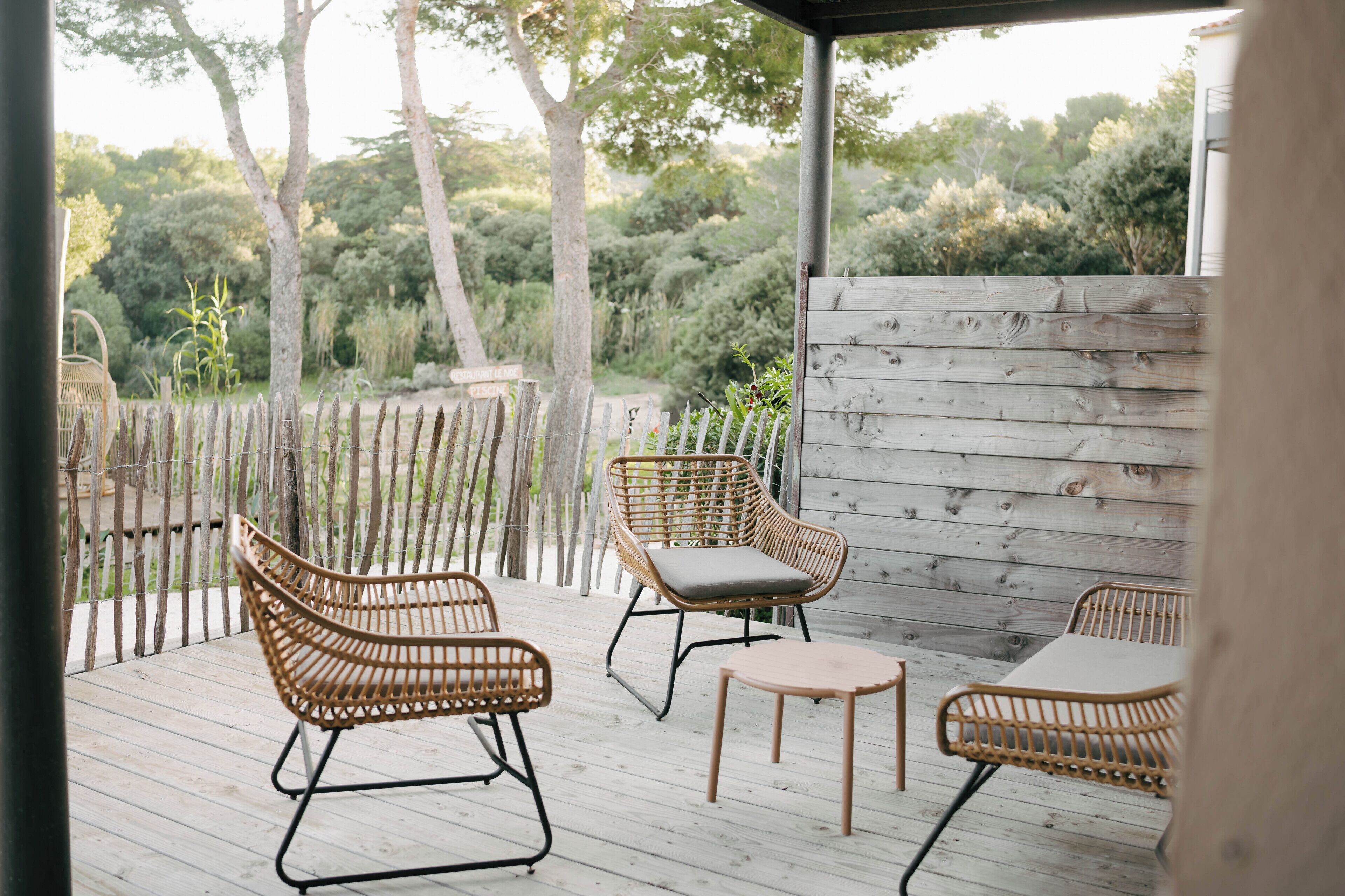 Deluxe Double or Twin Room, Terrace, Garden View | Terrace/patio