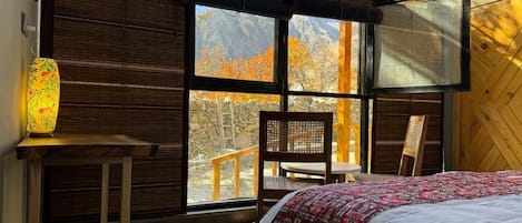 Uitzicht op de bergen