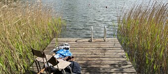 Vacation apartment at Düstersee with terrace and sauna in your own garden