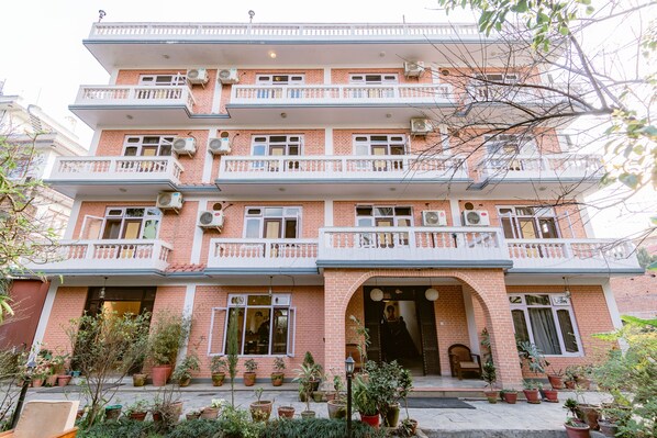 Facciata della struttura