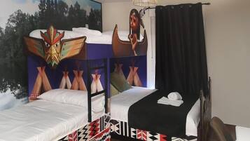 Habitación cuádruple panorámica | 1 dormitorio y wifi gratis