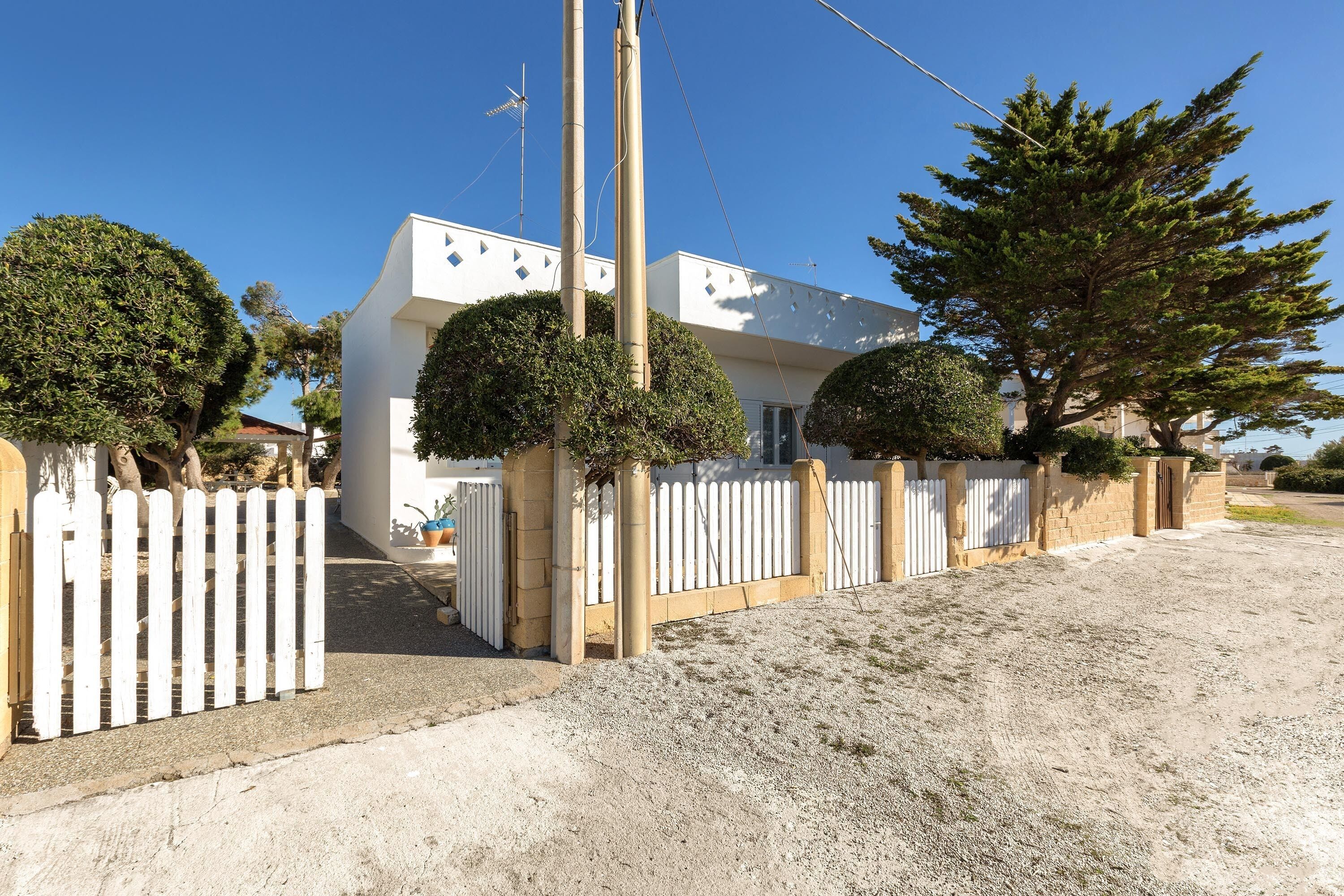 Voorkant van accommodatie