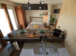 1 sovrum, ljudisolering, wi-fi och sängkläder