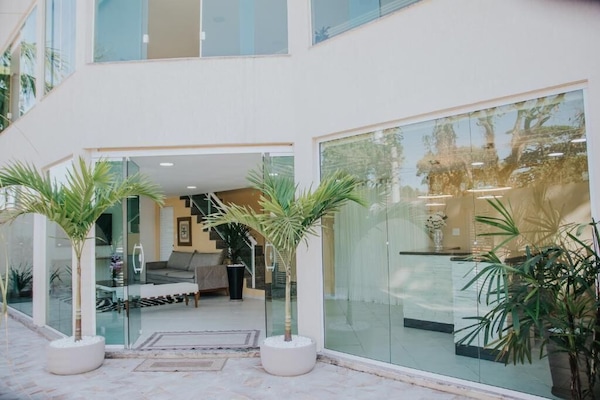 Fassade der Unterkunft