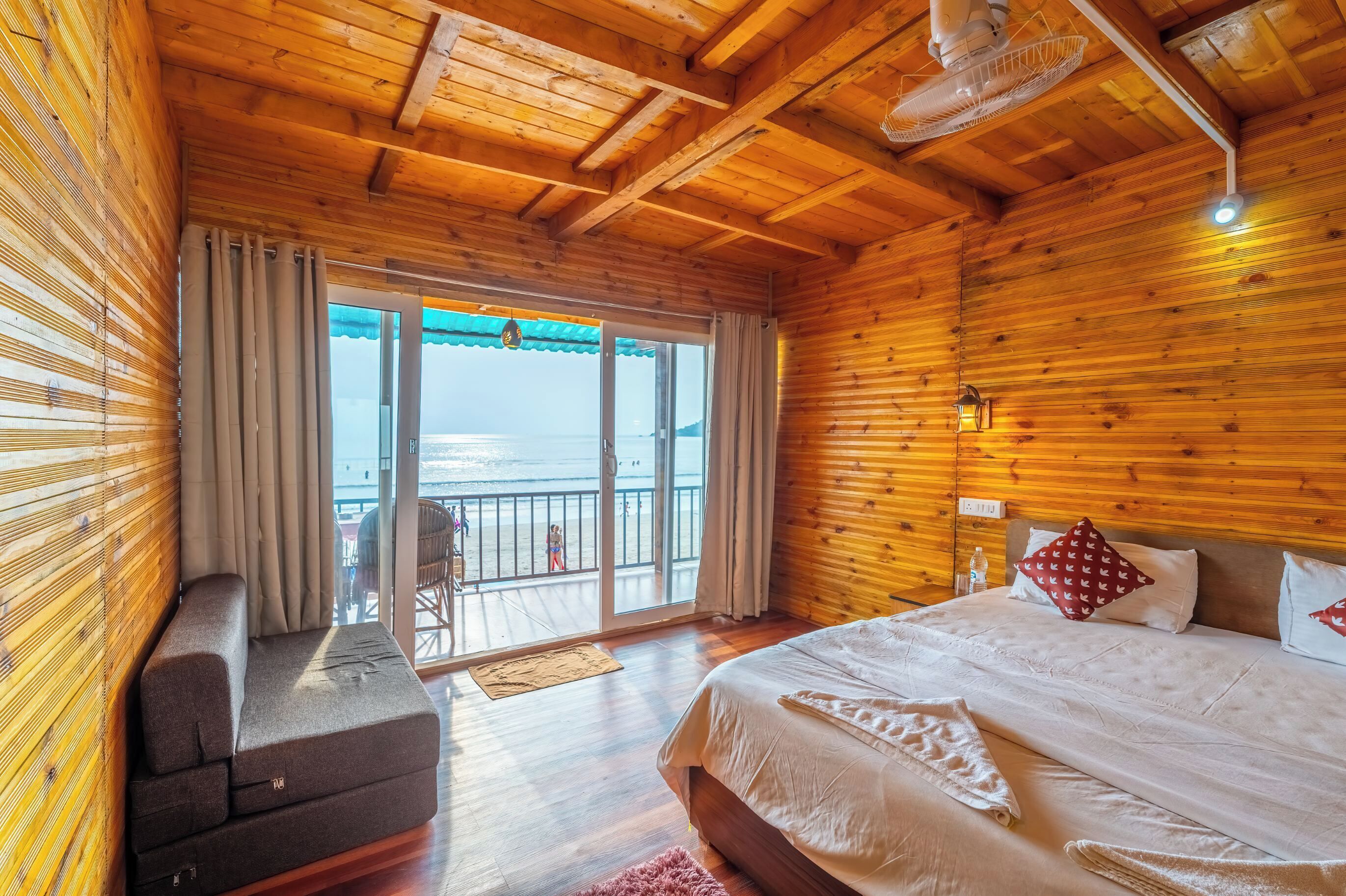 华丽双人房 | 免费 WiFi、床单