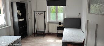 Monteur- Radfahrer-ferienwohnung bis 6 Persohnen mit Großem Parplatz/waln /grill