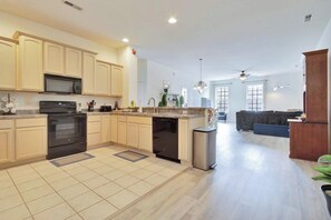 Microwave, stovetop, dishwasher, coffee/tea maker - Beautifully Furnished Condo in Villages of Five Points (Lewes)