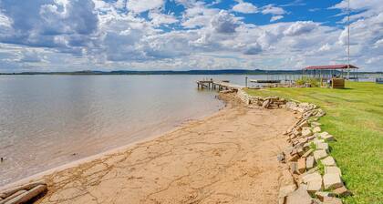 Lakefront Graford Home w/ Fire Pit + Private Dock!