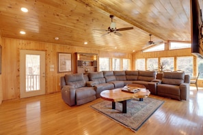 House (4 Bedrooms) | Interior - Family-friendly Riverfront Manor on the Little Red (Heber Springs)