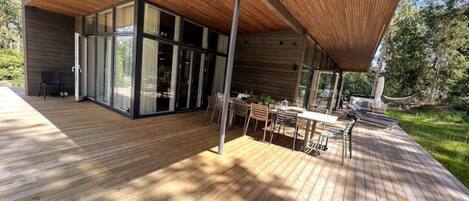 Opções para refeição ao ar livre