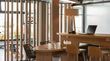 Sala de estar en el lobby