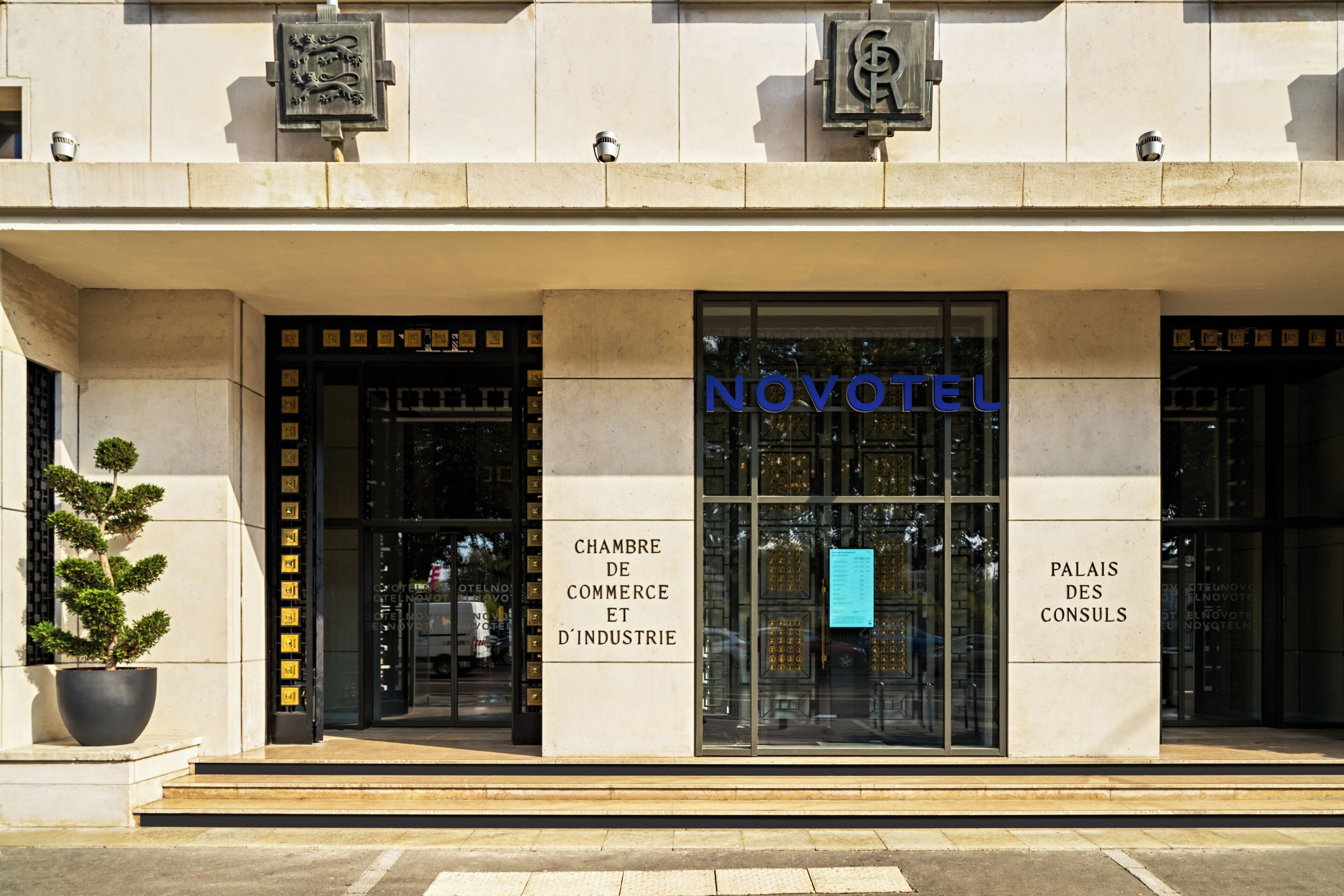 Fassade der Unterkunft