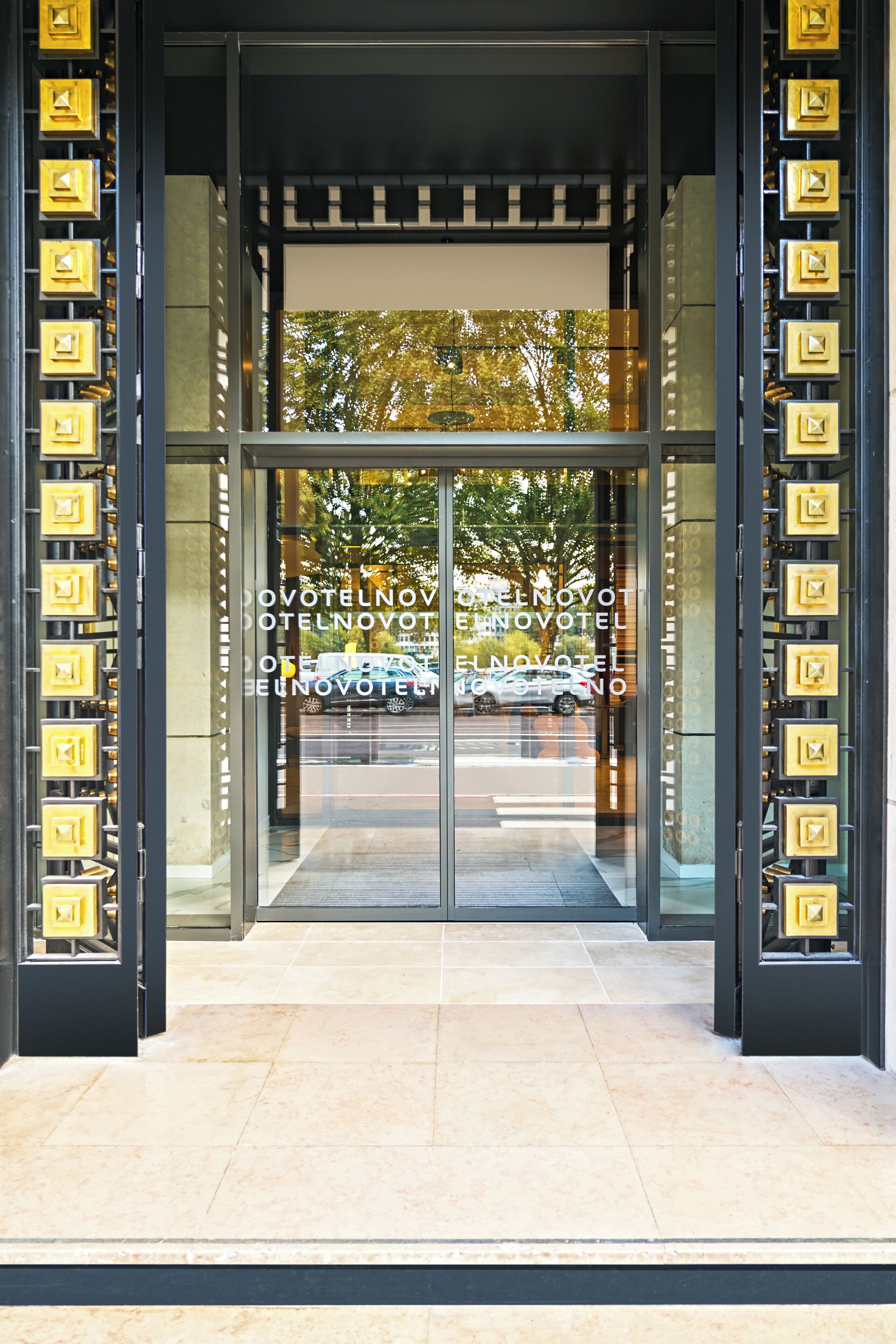 Façade de l’hébergement