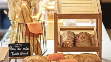 Daily buffet breakfast (EUR 21 per person)