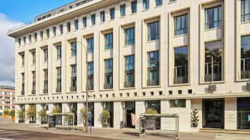 Voorkant van accommodatie