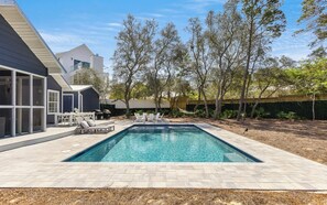 Beheizter Pool