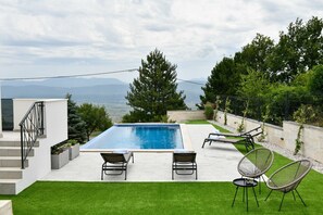 Pool - Luxury villa Neptune near Imotski, private pool (Donji Vinjani)
