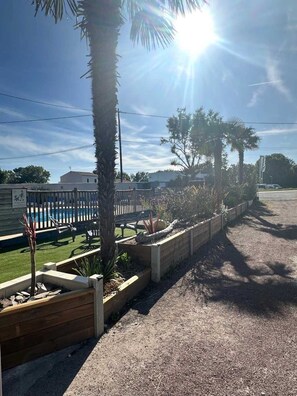 Overnattingsstedets uteområder