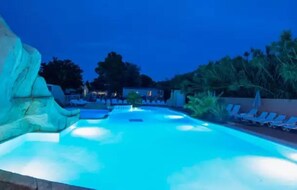 Pool - ZEcamping 3 étoiles 2km plage espace aquatique locatif TV clim 24m2 (Bormes-les-Mimosas)