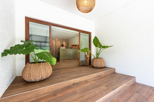 Façade de l’hébergement