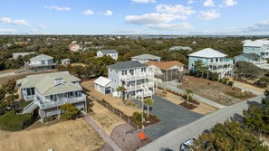 Exterior - Direct beach access - 4BR Modern Beach House! (Emerald Isle)