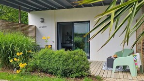 Terrace/patio - Camping 4 étoiles - Piscine  - eec0ea (Fouesnant)