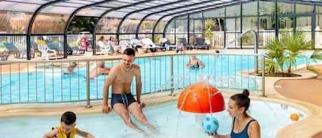 Indoor pool, a heated pool