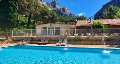 ZEcamping 4 étoiles piscine chiens acceptés tente clim 34m2 5 pers