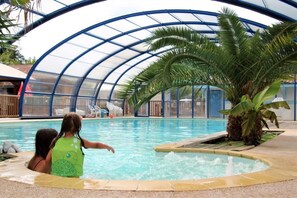 Indoor pool, a heated pool