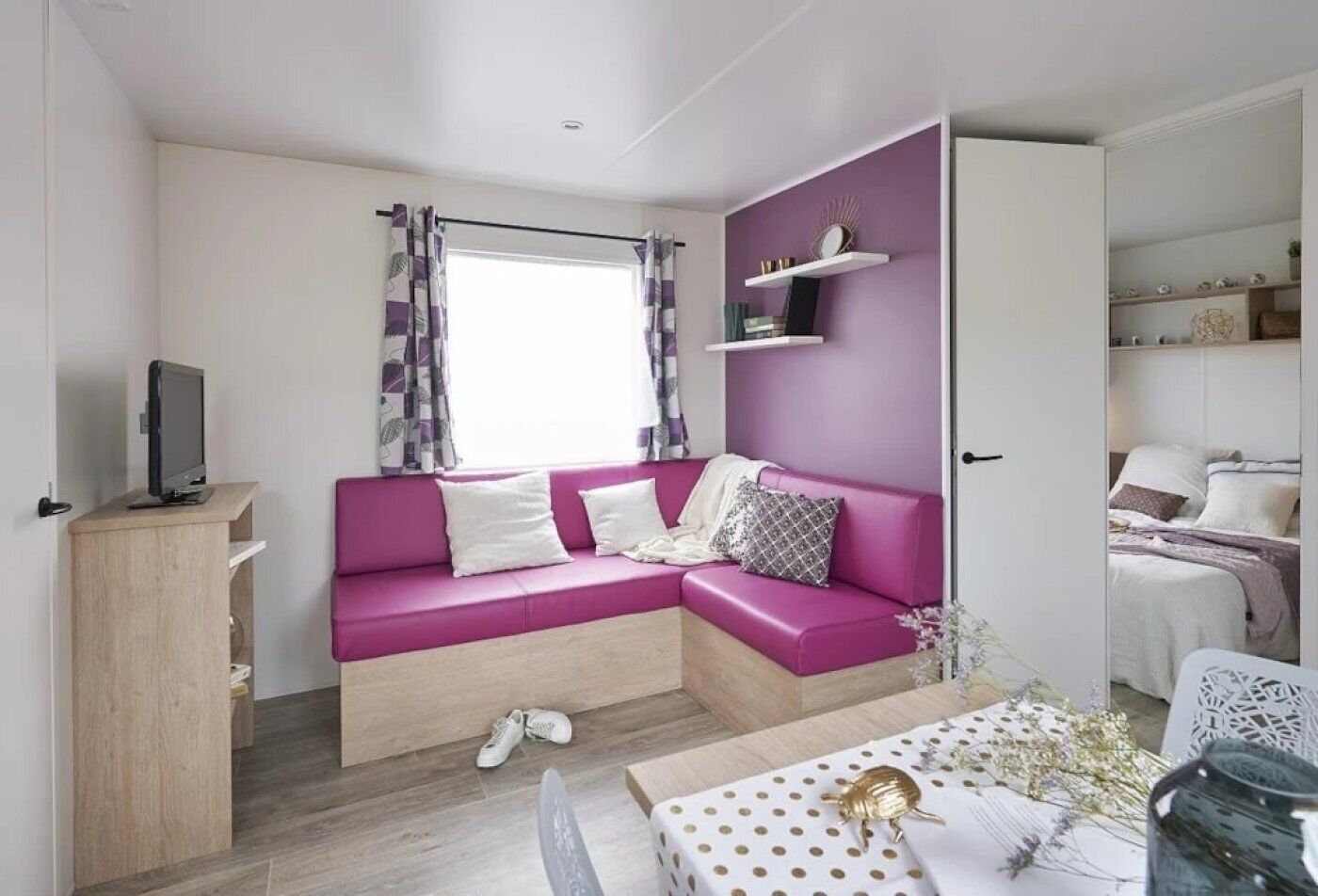 Zecamping 3 éToiles Pataugeoire Piscine Animaux Acceptés Mobil-home Tv 30m2 - Batz-sur-Mer