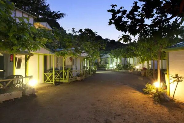 Overnatningsstedets område