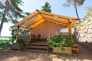 Overnatningsstedets område