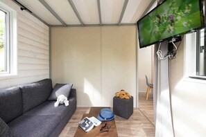 Televisie en een tafeltennistafel