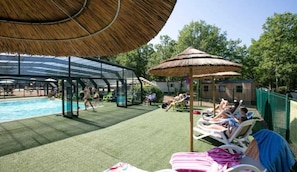 Indoor pool, a heated pool