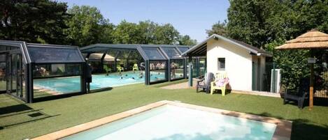 Piscine couverte, piscine chauffée