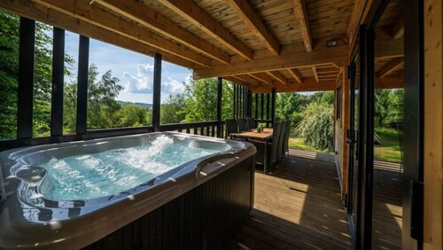 Chalet 3 étoiles - Piscine  - eececc