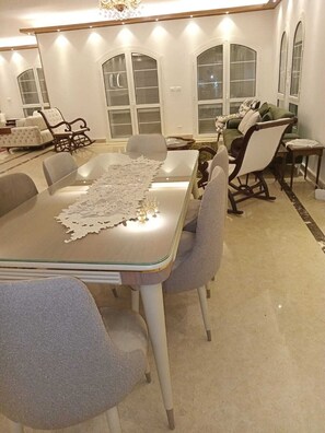 Dining - Luxurious, fully furnished and well-equipped Villa with modern amenities (Nasr City)