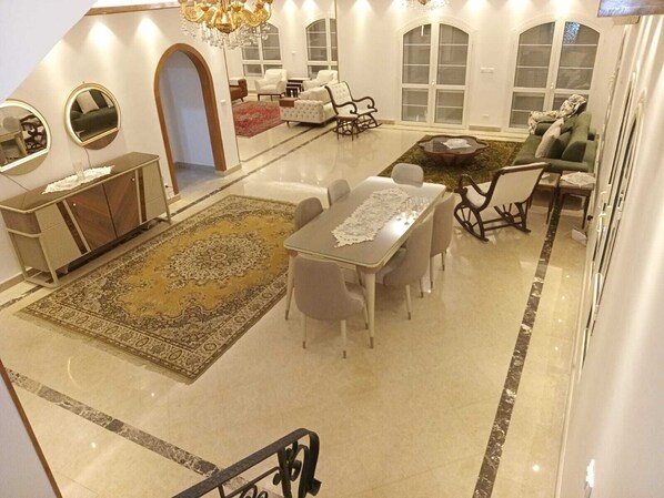 Interior - Luxurious, fully furnished and well-equipped Villa with modern amenities (Nasr City)
